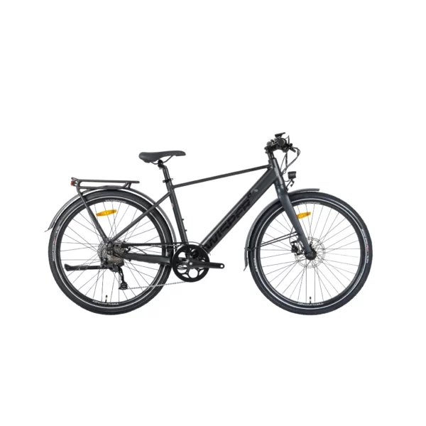 Wisper Tailwind Comfort Crossbar 250W Electric bike in Black